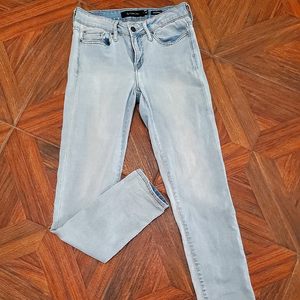 Calvin Klein blue jeans